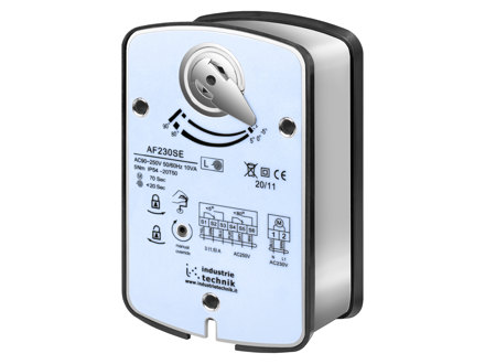 Damper actuators with spring return for fire dampers, 5 Nm