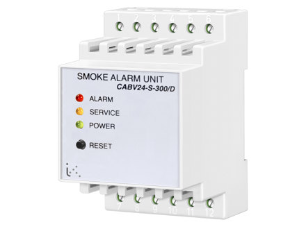 Control units for smoke detectors
