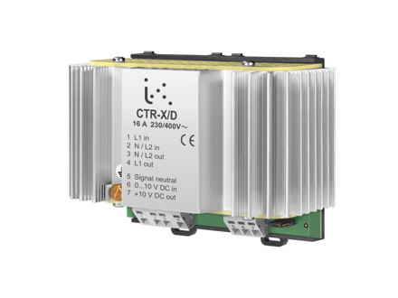 CTR-X/D, Regolatori per resistenze elettriche, monofase 230 V AC / bifase 400 V AC