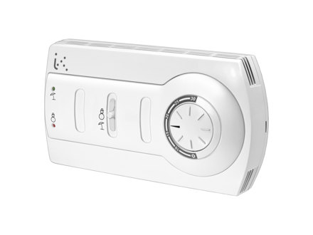 Room controllers for 2 or 4 pipe system, 0...10 V output