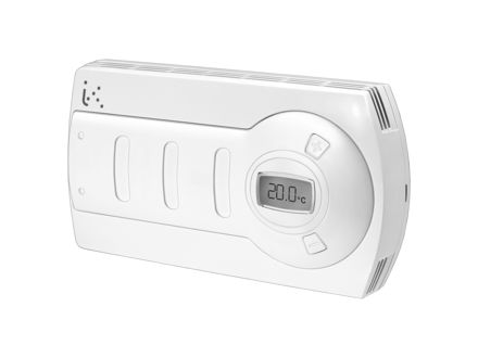 Room thermostats with automatic speed and economy function