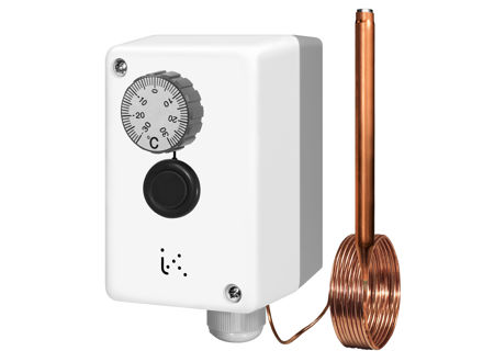 Capillary thermostat, IP65