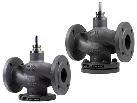 GFH - 2- and 3-way control valves, DN15-150, kvs 2.5-315, DIN-standard
