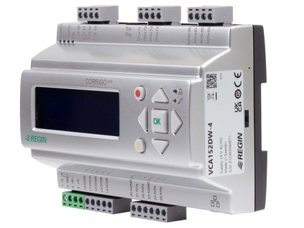VCA152DW-4, Corrigo Ardo 5.0 – Controllore configurabile per la ventilazione a 24 V