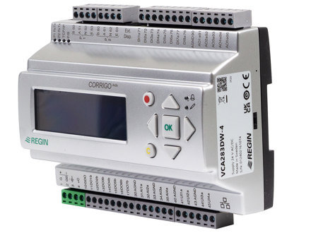 VCA283DW-4, Corrigo Ardo 5.0 – Controllore configurabile per la ventilazione a 24 V