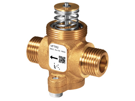 VFTR, Externally Threaded 2/3-Way Control Valves, DN15–25