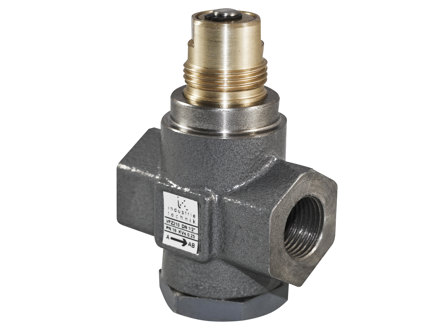 Threaded globe valves in cast iron, stroke 5.5 mm