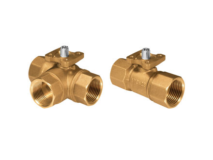 BVH - 2- and 3-way ball valves, DN15-50, kvs 2.5-63