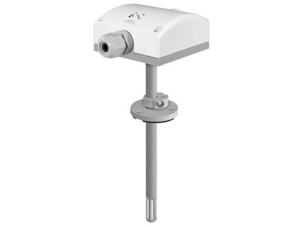 Temperature transmitter for air duct mounting, IP65